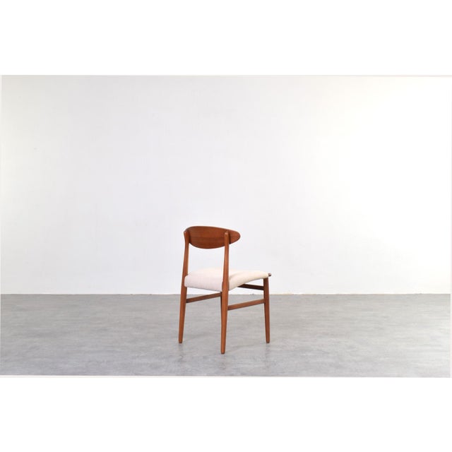 Wood Mid-Century Danish Teak Dining Chairs by Ejner Larsen & Aksel Bender Madsen, 1960s, Set of 4 For Sale - Image 7 of 13