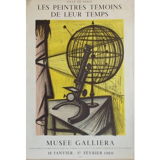 After Bernard Buffet, Painters Witnesses of Their Time, 1968, Original Poster For Sale