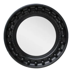 Early 20th Century Ebonized Convex Mirror