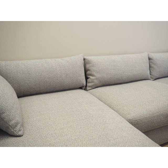 Scandinavian Grey Corner Sofa, 2000s For Sale - Image 9 of 18