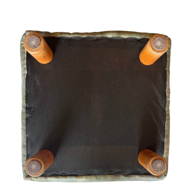 Vintage 1990s Restored Ottoman For Sale - Image 12 of 12