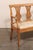 Late 18th C Italian 4-Chair Back Sofa Bench For Sale - Image 11 of 11