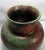 Raku Studio Pottery Pot Signed For Sale - Image 4 of 11