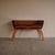 Sculptural Walnut Console Table For Sale - Image 3 of 15
