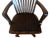 For your consideration, this bankers chair both swivels and rocks with an adjustable spring to control the tension on the...