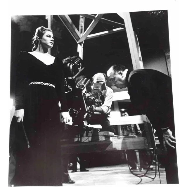 Robert Capa, Ingrid Bergman and Alfred Hitchcock, Photograph, 1946 For Sale - Image 3 of 3