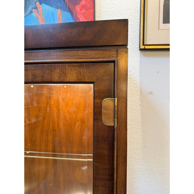 Drexel Heritage Dynasty by Drexel Heritage Curio Cabinet For Sale - Image 4 of 12