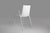 21th Century White Design Chair with Armrests, Belgium For Sale - Image 9 of 11