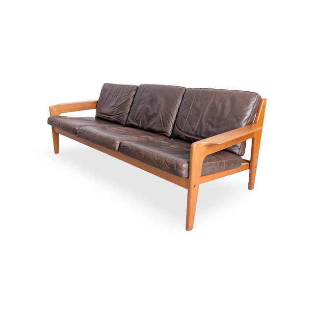 Mid-Century Modern Mid-Century Sofa by Arne Wahl Iversen for Komfort For Sale - Image 3 of 11