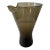1960s Modern Smoked Glass Pitcher For Sale