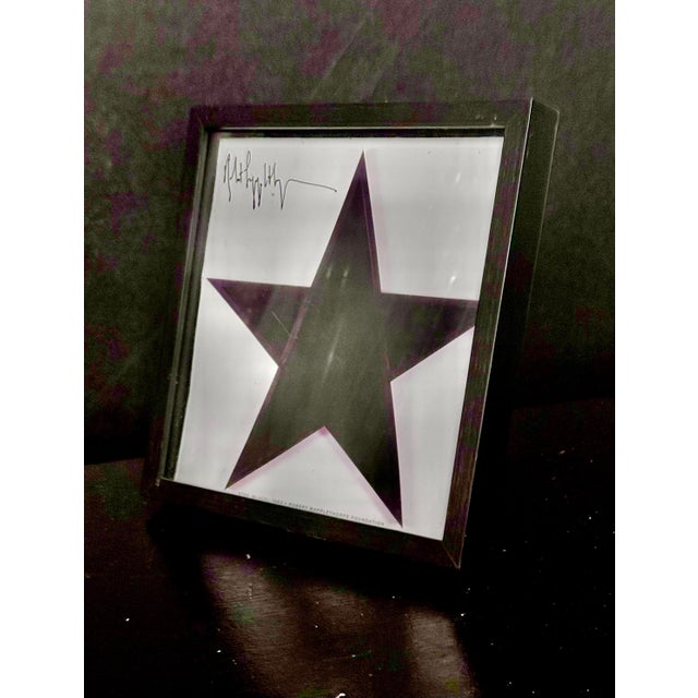 Title: STAR ( BLACK ) 1983 Artist: Robert Mapplethorpe ©️ Robert Mapplethorpe Foundation Size: 9” x 1” x 9” Medium: black...