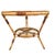 Vintage French Rattan Table, 1950s For Sale - Image 10 of 13