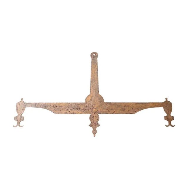 Painted Iron Trade Sign, 1800s For Sale - Image 6 of 7