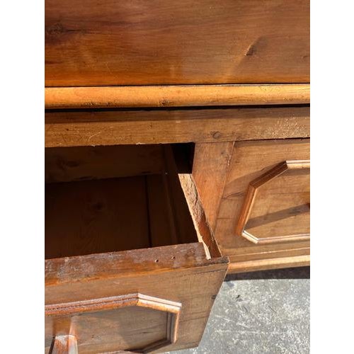 Wooden Bakers Chest with Storage Drawers For Sale - Image 3 of 15