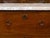 Brown French 19th Century Walnut Commode with Variegated Marble Top and Two Drawers For Sale - Image 8 of 8