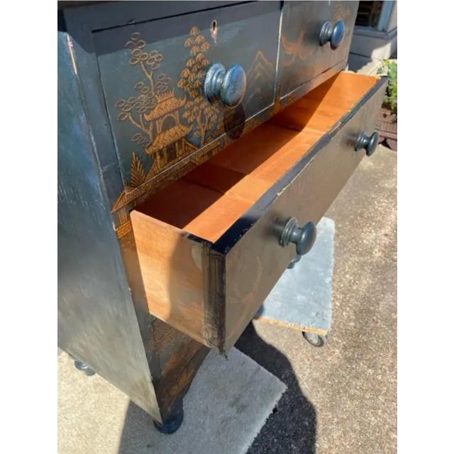 Late 19th Century Chinoiserie Chest of Drawers For Sale In Atlanta - Image 6 of 6