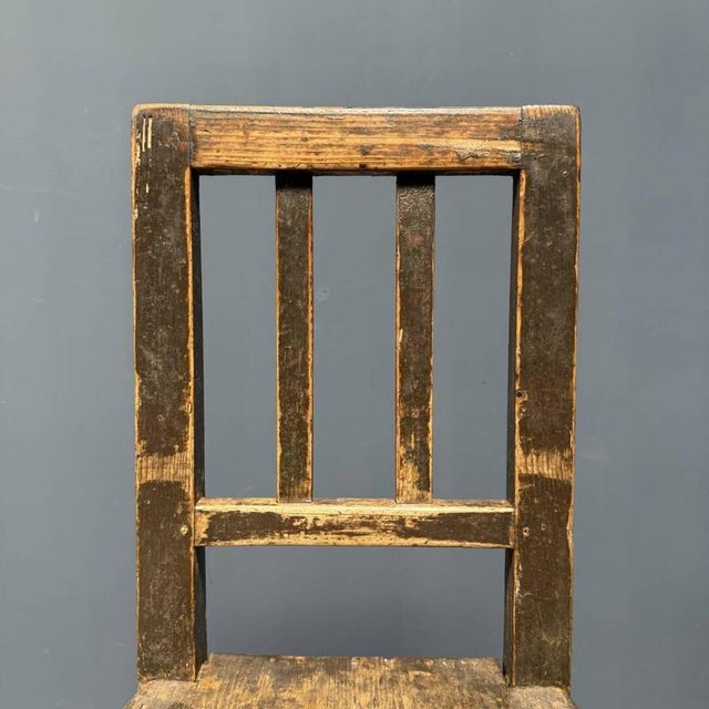 Farmhouse Dining Chair in Wood For Sale - Image 12 of 14