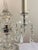 1940s Vintage Crystal Girandole Table Lamps Pair – French Regency Candelabra Lamps – 1930s Czechoslovakia For Sale - Image 5 of 16
