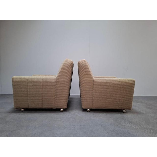 Mid-Century Modern Wiberg Lounge Armchairs by Up Závody Rousínov, 1980, Set of 2 For Sale - Image 3 of 18