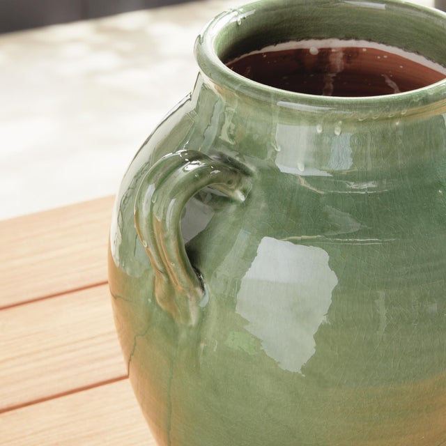 Green Maisha Vase For Sale - Image 8 of 8