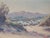 Exceptional 1940's plein air oil painting by Norman Hart (1889-1957) depicting a stunning California desert landscape near...