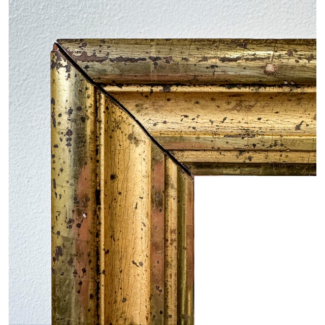 Early 20th Century Vintage Early 20th Century Gilt Mirror For Sale - Image 5 of 7