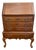 Maddox Colonial Reproductions Cherrywood Queen Anne Style Slant-Front Secretary Desk For Sale