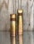 An exceptional pair of Modernist handcrafted nickeled copper vases by renowned metal artist Thomas Roy Markusen,...