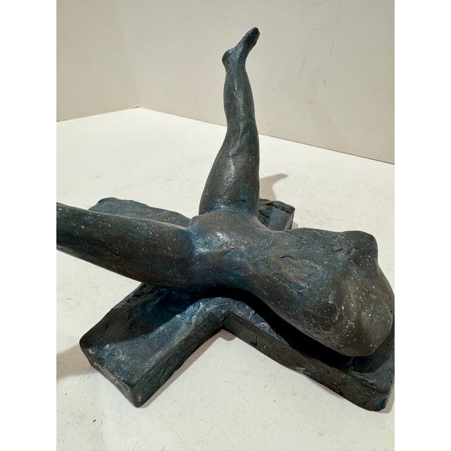 1960s Larry Mohr Bronze Erotic Nude Sculpture Signed From Artist Estate For Sale In Atlanta - Image 6 of 9