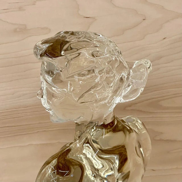 'Venus De Milo' Nude Murano Glass Sculpture / Statue, Italian Mid-Century Modern For Sale - Image 9 of 13