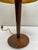 Mid-Century Wood and Fiber Table Lamp attributed to Louis Kalff for Philips, 1950s For Sale - Image 11 of 15
