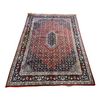 Large Hand-Knotted Bidjar Rug For Sale