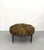 Vintage Tiger Print Tufted Ottoman For Sale In West Palm - Image 6 of 7