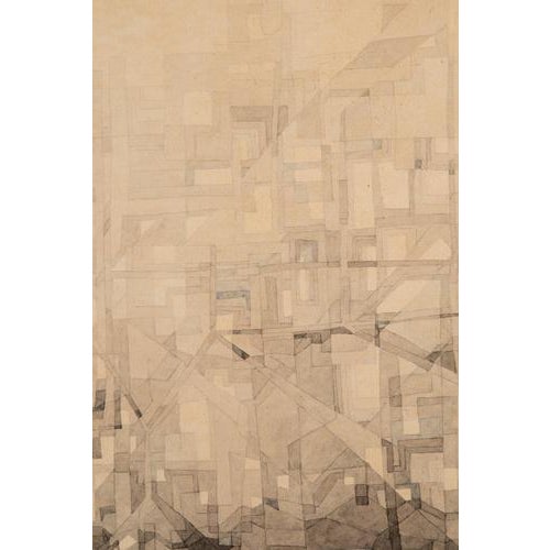 Joan Claret, Abstract Compositions, Watercolours, Set of 3 For Sale - Image 10 of 11
