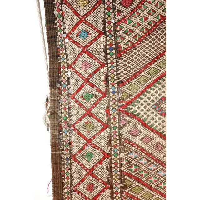 Textile 1960s Vintage Tuareg Moroccan Tribal Runner Rug For Sale - Image 7 of 13