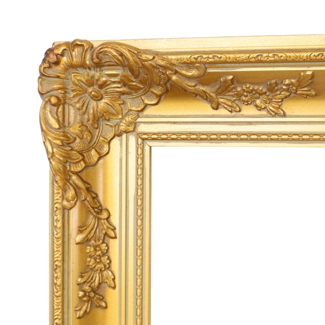Large Baroque Golden Frame For Sale - Image 5 of 15