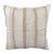 Turkish Hemp Pillow Cushion Natural Beige Rust Pillow Cushion Cover 24"x24" For Sale