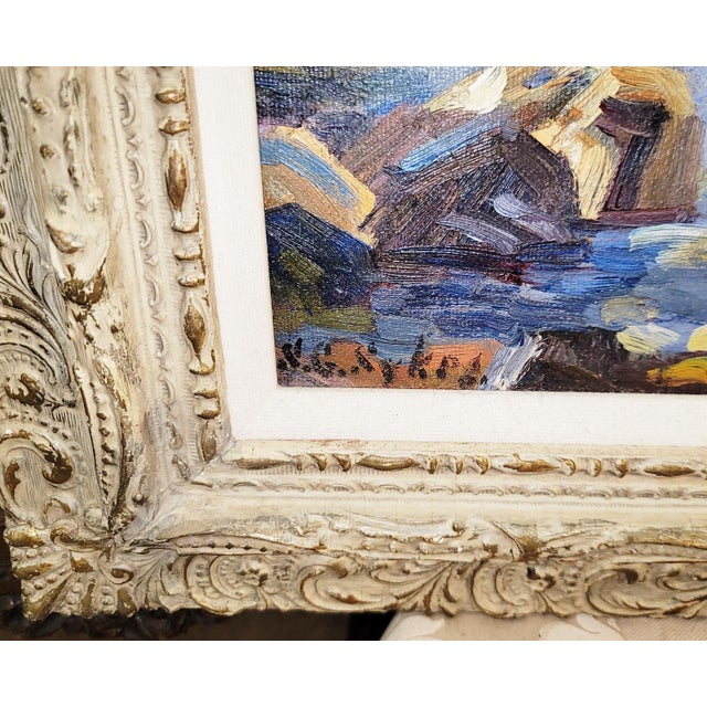 1940s FIne Art Oil Painting by s.d. Gilchrist Sykes, c.1944 For Sale - Image 5 of 9