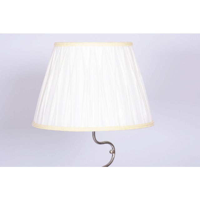 Art Deco Floor Lamp in Chrome, 1920s For Sale - Image 6 of 9