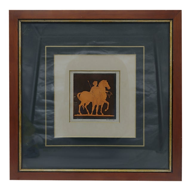 Jean-Baptiste-Claude-Richard De Saint-Non, Castore, 1781, Etching, Framed For Sale