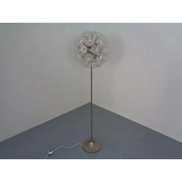 Floor Lamp With Tulip Base from Sölken Leuchten,1960s For Sale - Image 14 of 18
