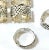 Vintage Silverplate Napkin Rings Grape Cluster – Tabletop Entertaining – Set of 12 For Sale - Image 11 of 11