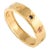 Starburst Multi Sapphire Studded Band Ring in 18k Solid Yellow Gold Size 7 (All Sizes Available) For Sale