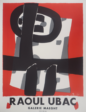 Raoul Ubac, Expo 1950, Lithograph