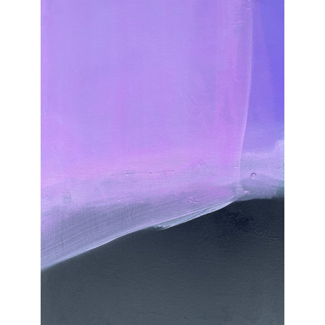 Lovefool (Wallflower Series) Lavender Color Field Abstract Painting For Sale In Austin - Image 6 of 11