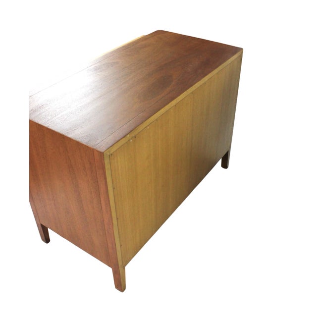 1960s Vintage Mid-Century Modern Mahogany Widdicomb Dresser Professionally Restored For Sale - Image 12 of 12