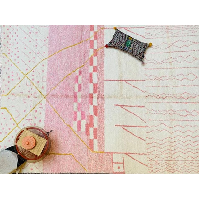 Pink Moroccan Rugs - 13′12″ × 16′40″ | Chairish