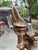Pair of 18th Century Italian Carved and Polychrome Angel Candlesticks For Sale - Image 12 of 18