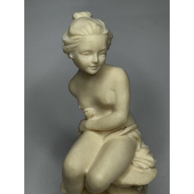 1990s Italian Baroque Female Figurine For Sale - Image 5 of 8