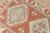 Hand-Knotted Bohemian Area Rug, Faded Terracotta and Blue Carpet For Sale - Image 10 of 10
